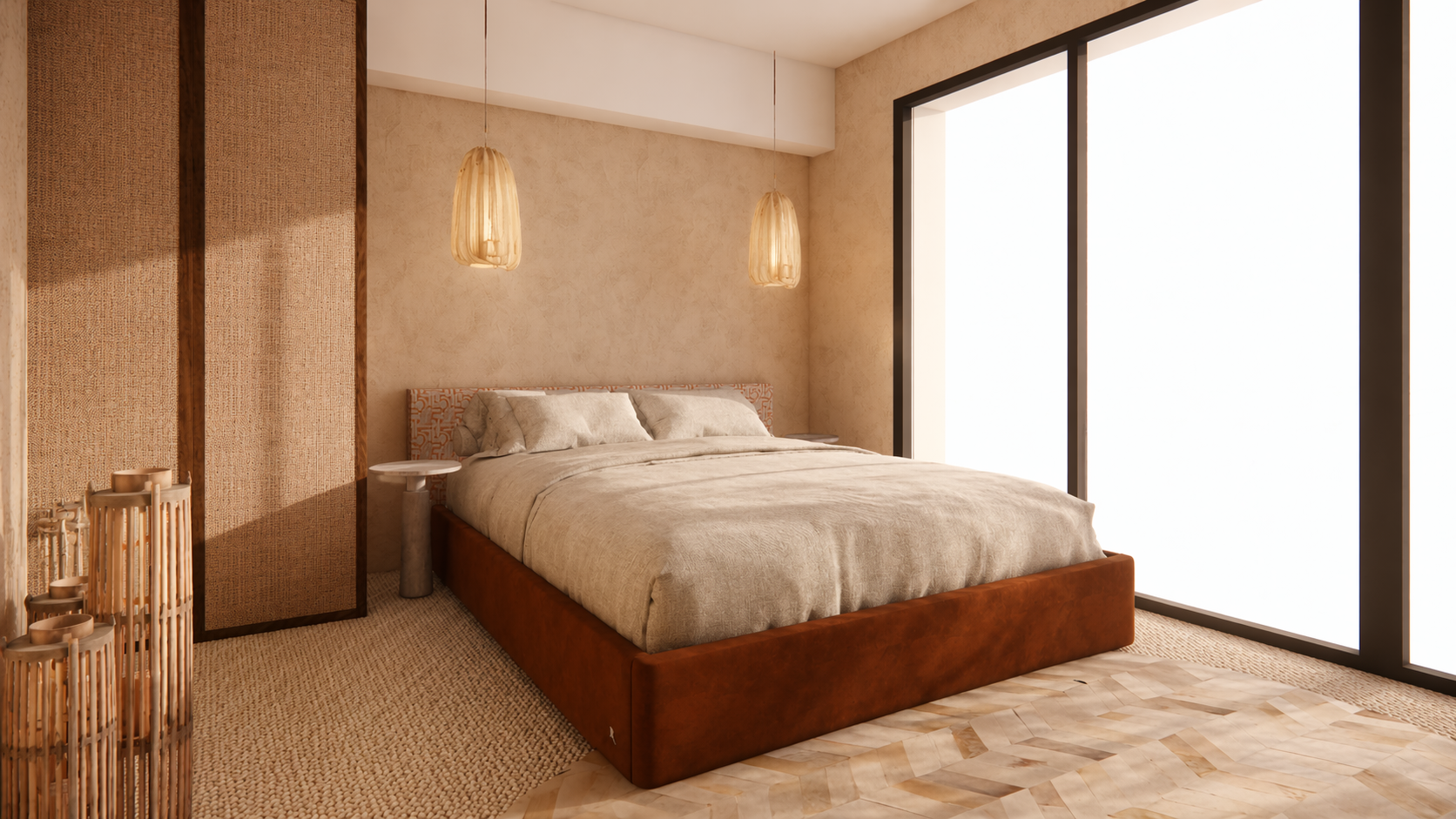 Chambre 2 — Vue 1