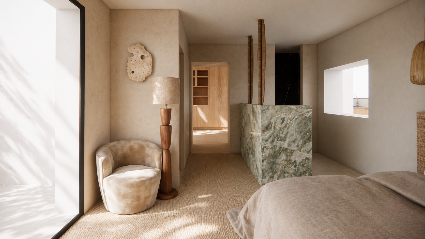 Chambre 3 — Vue 2