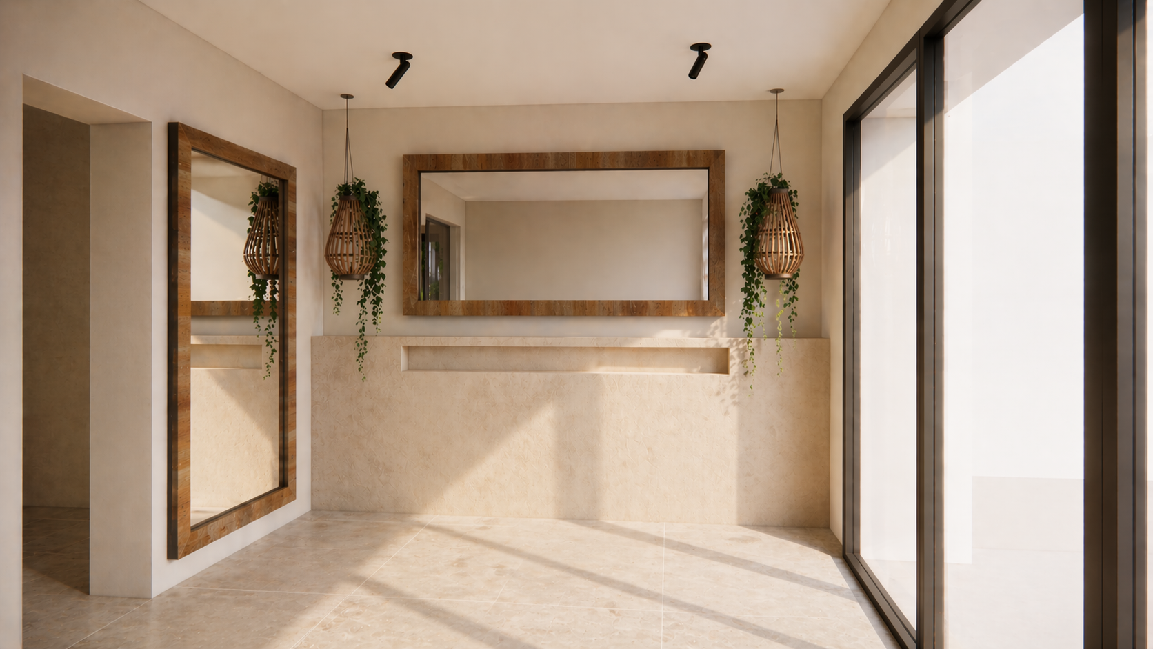 Spots inclinables — Vue 1