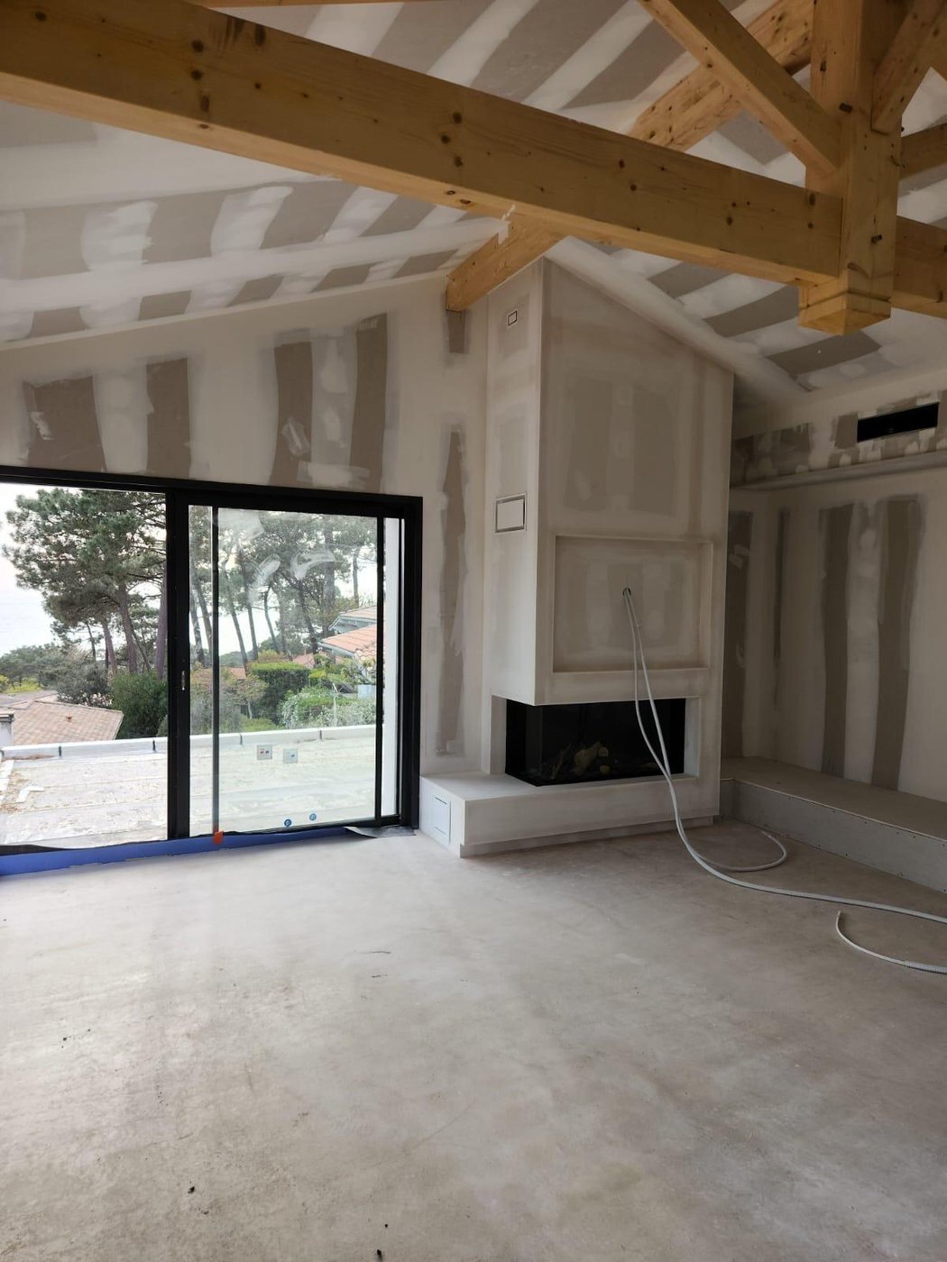 Salon — chantier