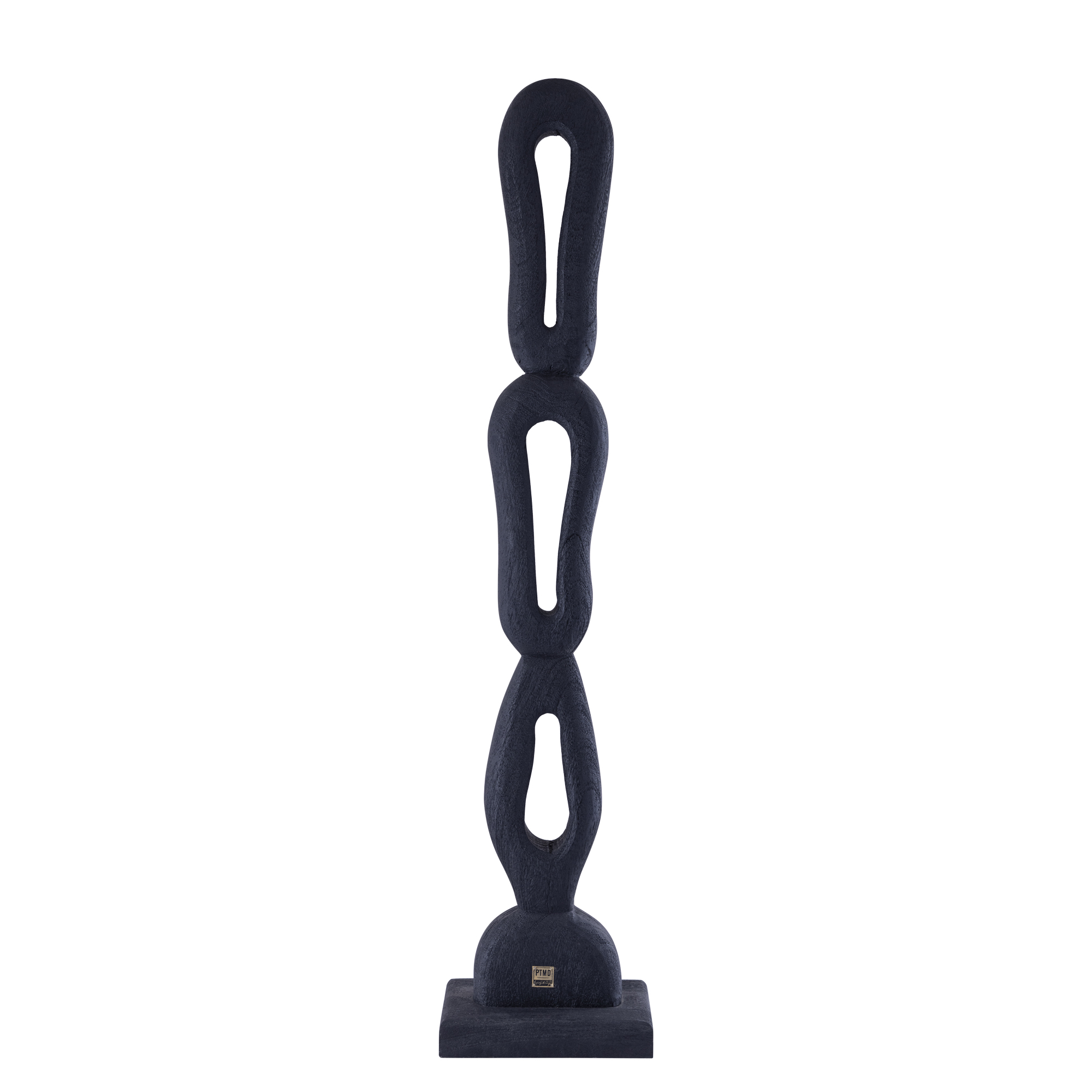 Rhyce Black mango wood statue