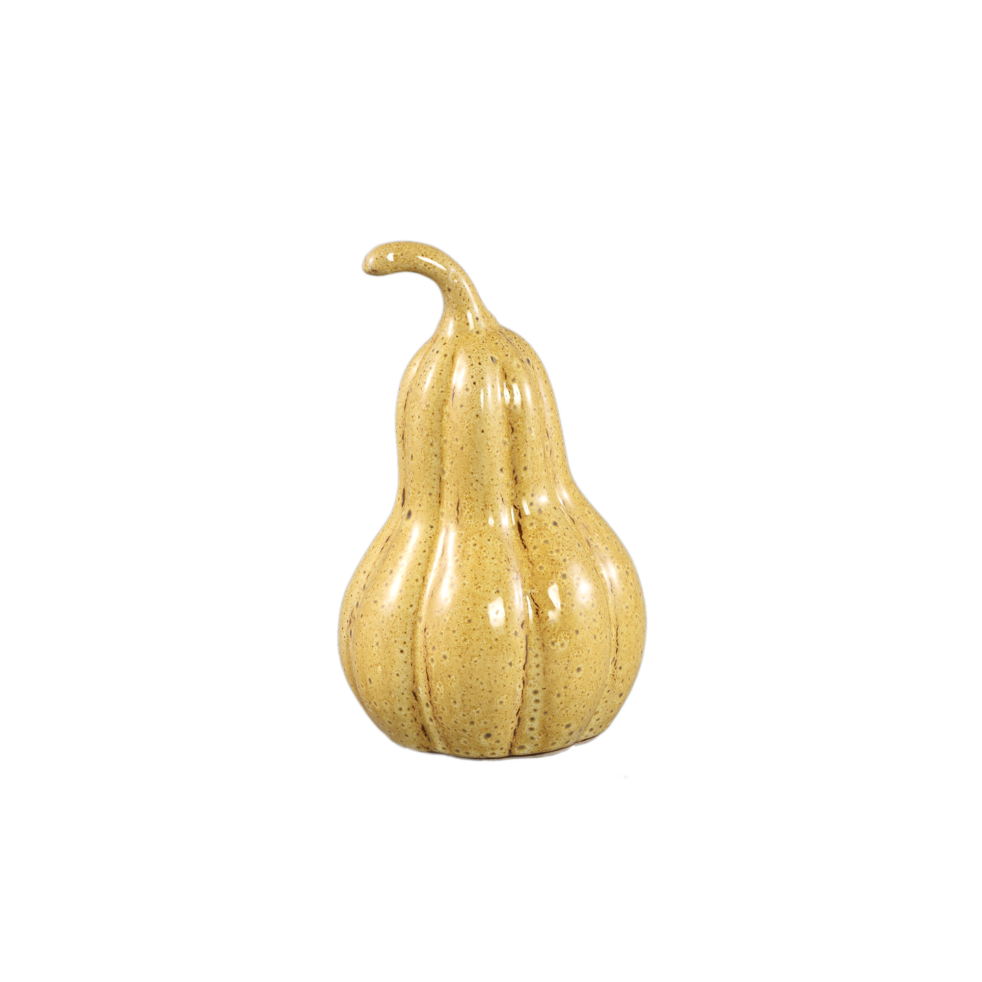Julija Yellow ceramic pumpkin